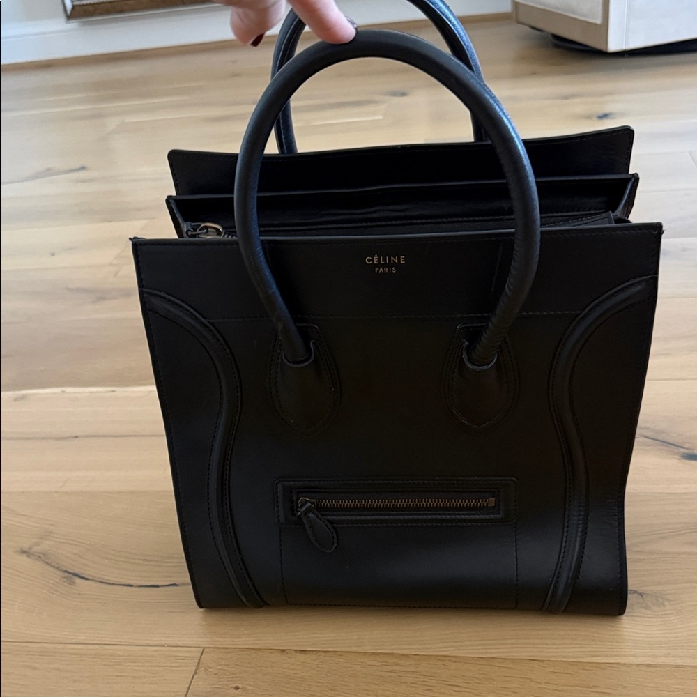 Celine Black Tote Bag